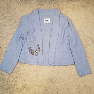 Old Navy Linen Chambray Blazer